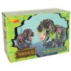 T-REX elektronikus dinoszaurusz sétál zöldet üvölt