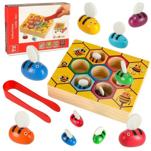 Montessori méhek méhsejt oktatójáték