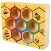 Montessori méhek méhsejt oktatójáték