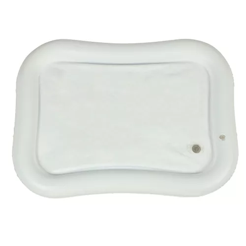 gonflabil senzorial covoraș cu apă pentru bebeluși, negru-alb, articol articol, XXL 65x50 cm