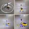 SYMA S107H RC helikopter 2.4GHz RTF sárga színben