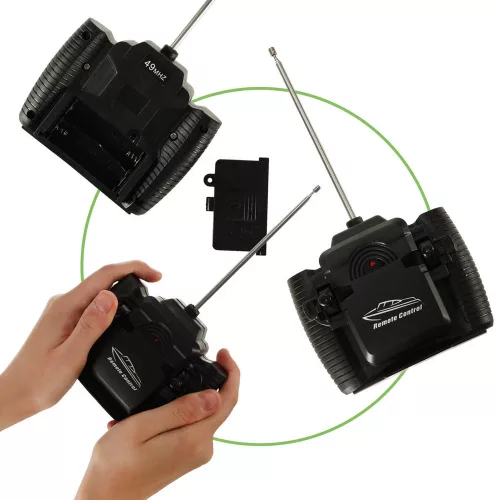 Távirányítású hajó RC 4CH mini CP802 távirányítóval, piros