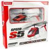 SYMA S5 RC helikopter 3 csatornás piros