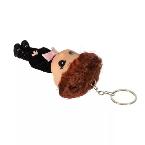 Babaház baba 3 lány + 1 fiú 4 darabos szett. 12 cm