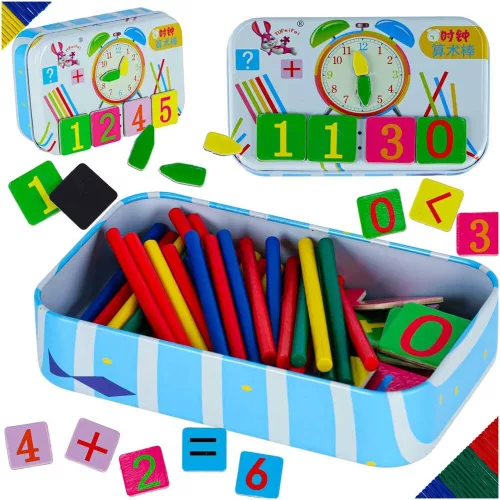 Set educativ ceas, numărare, accesoriu accesoriu pentru copii, ceas articol accesoriu