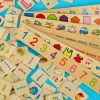 Fa sorter puzzle megfelelő képek