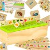 Fa sorter puzzle megfelelő képek
