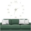 Falióra nagy 80-120 cm ezüst 12 számjegyű falióra