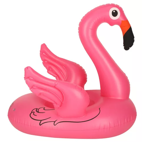 Babaúszógumi, felfújható csónak gyerekeknek flamingóüléssel, max. 15 kg, 1-3 éves korig