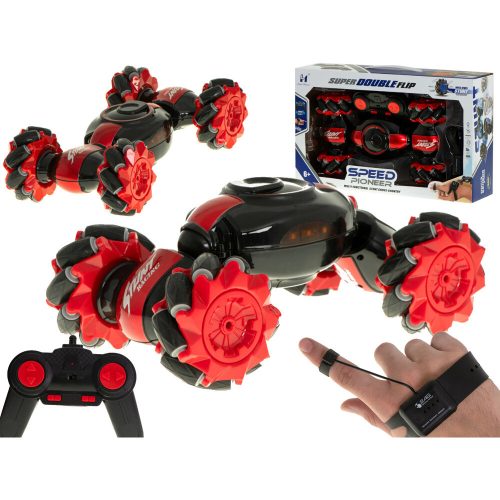 Speed Pioneer RC 360 kaszkadőr autó piros