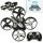 JJRC H36 mini 2.4GHz 4CH 6-tengelyes RC drón fekete