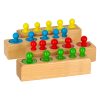 Montessori fahengeres súlyok színes
