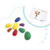 Kreatív kavics színes montessori puzzle