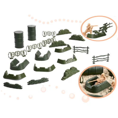Accesoriu soldati articol accesoriu set 114 piese.