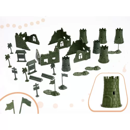 Accesoriu soldati articol accesoriu set 114 piese.