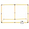 Futballkapu hálóval + céltáblával + labdával