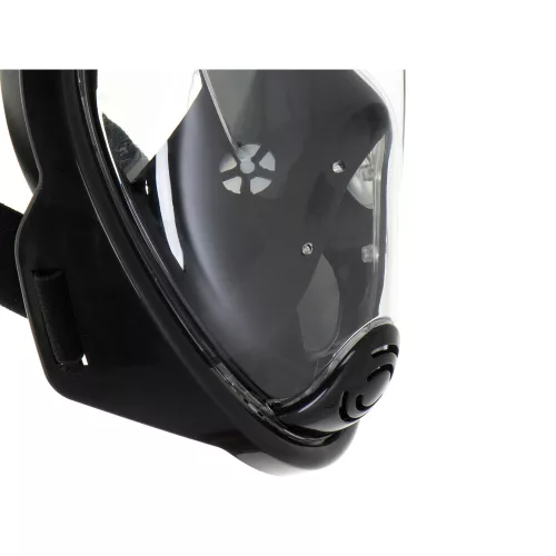 Teljesen pliabil mască de scufundare L/XL negru