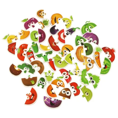 Puzzle jucărie fruct-/accesoriu 25 puzzle jucărie