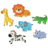 Puzzle egy ónban szafari állatok 25 rejtvények