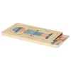 Fa réteges puzzle montessori testépítő fiú fiú