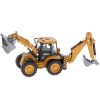 Exkavátor rakodó buldózer vödörrel Die-Cast fém modell H-toys 1704 1:50