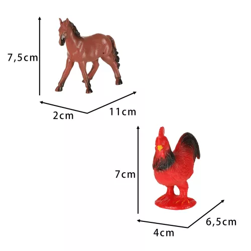 Articol figurine articol, articol, 12 piese set
