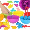 Tengeri állatok oktatási tanulás számolni montessori 36 db.