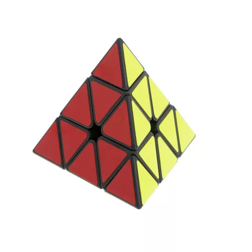 Negru MoYu 3x3 piramis cub puzzle logikai jucărie