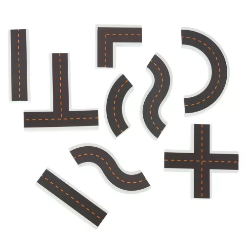 Jucărie de baie pentru copii, apă, articol, habszivacs articol, mașini, utca, puzzle, 23 piese.