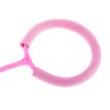 Hula hop láb ugráló labda világító LED rózsaszínű