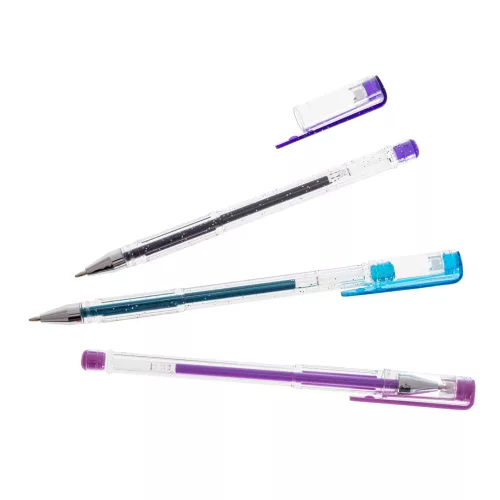 Colorat cu sclipici gel tollak, 25 piese set.