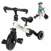 Trike Fix Mini terepjáró tricikli 3in1 pedálokkal, fehér színben