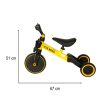 Trike Fix Mini terepjáró tricikli 3in1 pedálokkal sárga