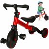 Trike Fix Mini terepjáró tricikli 3 az 1-ben pedálokkal, piros
