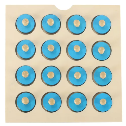 Montessori articol Joc de societate, lemn puzzle set, 4 card