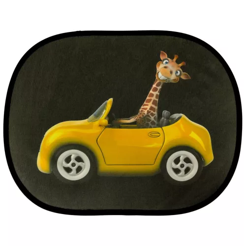 Girafă statikus mașină fereastră parasolar perdea set 2 buc