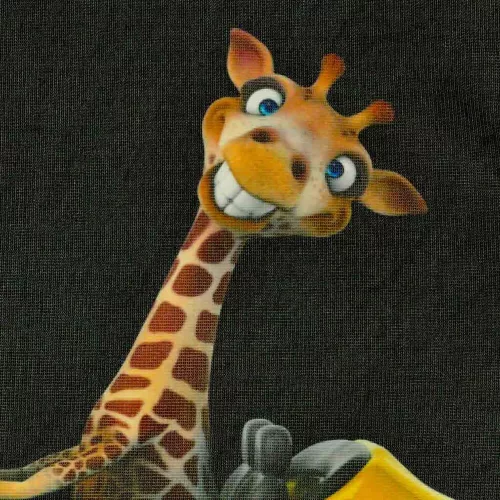 Girafă statikus mașină fereastră parasolar perdea set 2 buc