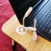 Laptop asztal összecsukható ágy állvány USB