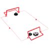 Világító asztali Hoverball + kapuk