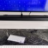 Smart TV vezeték nélküli billentyűzet ezüst