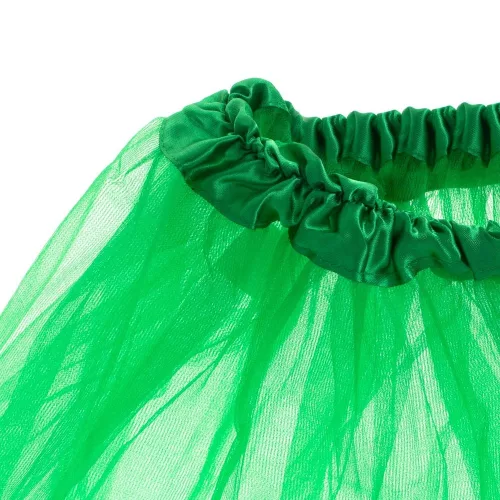 Tüll szoknya tutu jelmez farsangi öltözék álcázott zöld