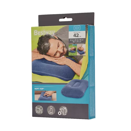 BESTWAY 67121 bársony felfújható utazópárna