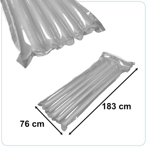 gonflabil saltea pentru înot Piscină accesoriu BESTWAY 44013 gri 90kg 183cm