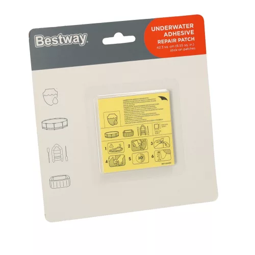 Medencejavító tapasz 10 db BESTWAY 62091