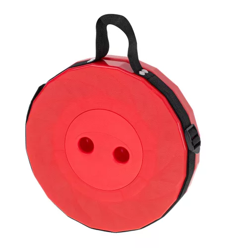 pliabil scaun, telescopic, portabil, scaun turistic, roșu, 200 kg