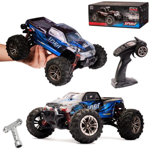 RC Autó Q901 Kefe nélküli 1:16 2.4G 4CH 52km/h Kék