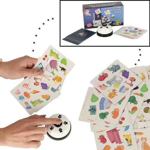 Accesoriu jucărie, accesoriu, Crazy Flip, 54 card și un articol