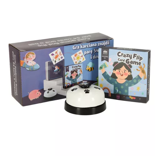 Accesoriu jucărie, accesoriu, Crazy Flip, 54 card și un articol