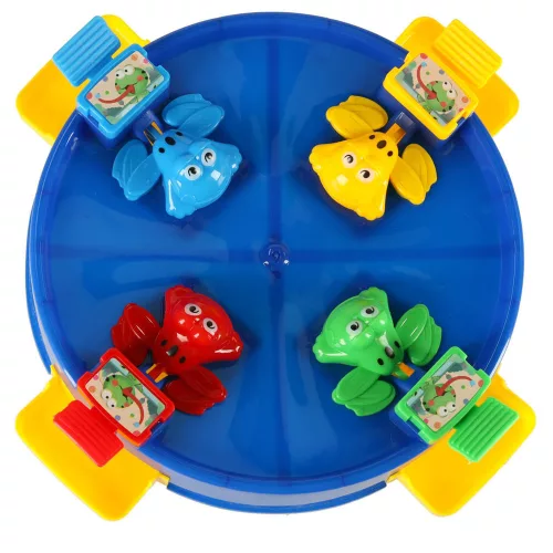 Hungry Frogs Jumping Frogs Arcade jucărie 4 jucărie 3+ XXL albastru