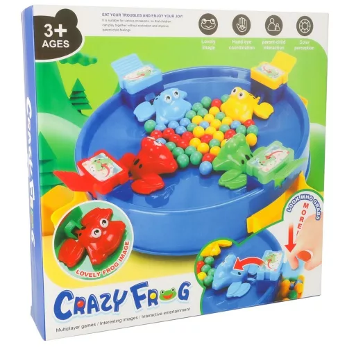 Hungry Frogs Jumping Frogs Arcade jucărie 4 jucărie 3+ XXL albastru